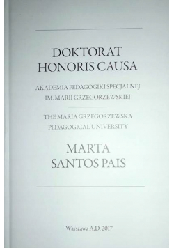 Doktorat Honoris Causa