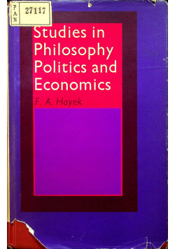 Studies in Philosophy Politics and Economics