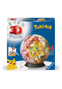 Puzzle 3D Kula: Pokemon