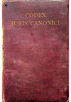 Codex Iuris Canonici 1933 r.