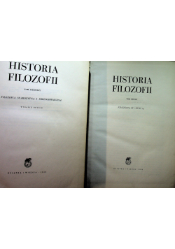 Historia Filozofii Tom 1 i 2