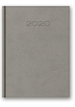 Kalendarz 2020 Tygodniowy B5 Vivella Szary 51T08
