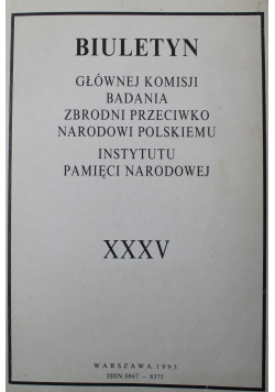Biuletyn XXXV