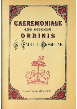 Caeremoniale ordinis 1931r