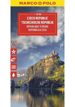 Mapa drogowa Czechy 1:350 000