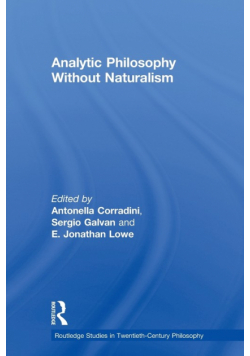 Analytic Philosophy Without Naturalism