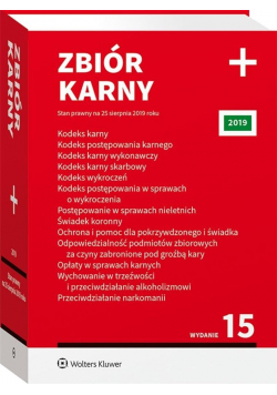 Zbiór karny PLUS 2019 w.15