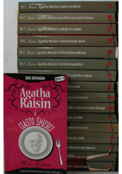 Agatha Raisin Seria Kryminałów 19 tomów