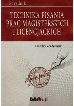 Technika pisania prac magisterskich i licencjackich
