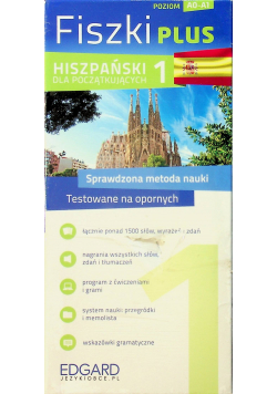 Hiszpański Fiszki PLUS dla początkujących 1