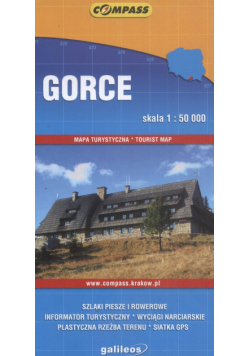 Gorce Mapa turystyczna 1: 50 000