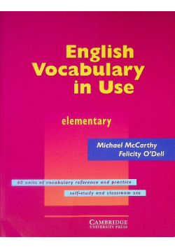 English Vocabulary in Use Elementary with Answers