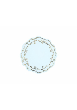 Podkładki pod talerze błękitne 35,5cm 6szt