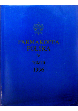 Farmakopea Polska Tom III