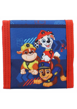 Portfel zamykany na rzep Psi Patrol blue