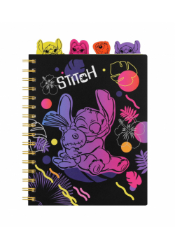 Kołobrulion A5 Disney Black Stitch 100 kartek wzór 2