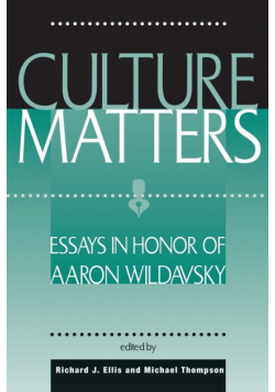 Culture Matters