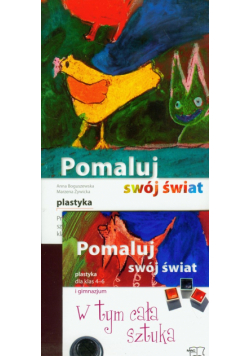 Pomaluj swój świat 4-6 przewodnik metodyczny część 1 i 2 z płytą CD