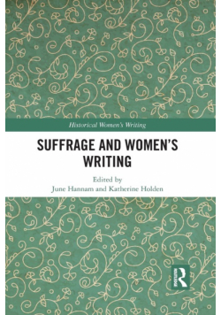 Suffrage and Women's Writing