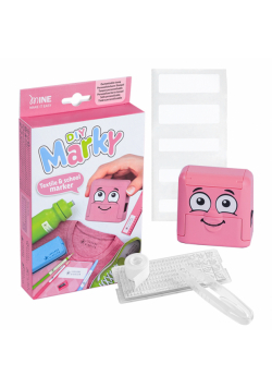 Pieczątka Drukarenka Diy Marky do odzieży różowa