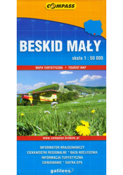 Beskid Mały Mapa turystyczna 1: 50 000