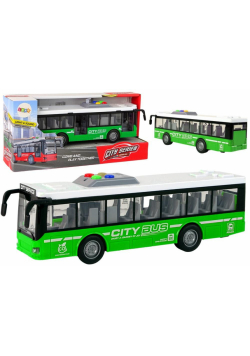 Autobus z napędem frykcyjnym 1:16 zielony