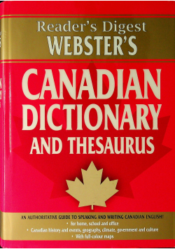 Canadian Dictionary and Thesaurus