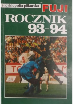 Encyklopedia piłkarska FUJI rocznik 93 94