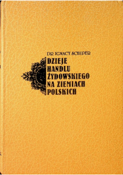 Dzieje handlu żydowskiego na Ziemiach Polskich