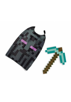 Zestaw Minecraft kilof, peleryna rozm. uniwer.