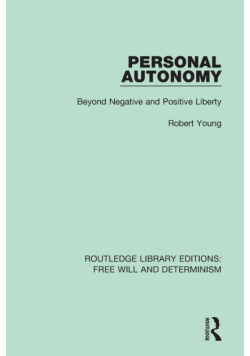 Personal Autonomy
