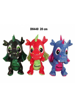 Smok "Kraków" błyszczący 20cm MIX