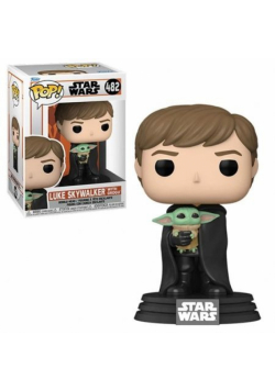 Figurka Star Wars Mandalorian Luke with Child Funko POP