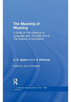 Meaning Of Meaning         V 2