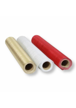 Rolka dekoracyjna gold + silver + red