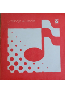 Przeboje 40 lecia 4 Płyta winylowa