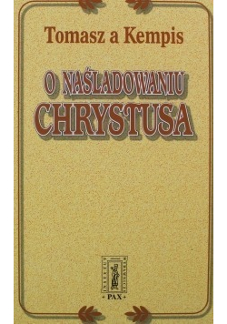 O naśladowaniu Chrystusa