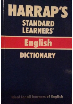 Harraps Standard learners English dictionary