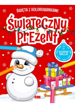 Święta z kolorowankami Świąteczny prezent