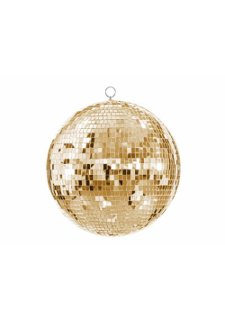 Dekoracja wisząca Kula Disco 40cm złoty