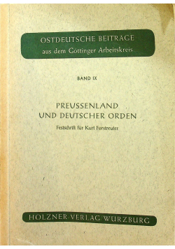 Preussenland und Deutscher orden