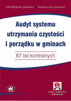 Audyt systemu utrzymania czystości i porządku w gminach 67 list kontrolnych z suplementem elektronic