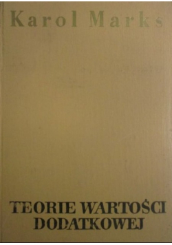 Teorie wartości dodatkowej