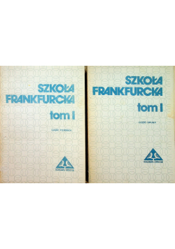 Szkoła Frankfurcka Tom I 2 części