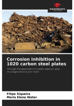 Corrosion inhibition in 1020 carbon steel plates