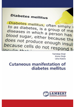 Cutaneous manifestation of diabetes mellitus