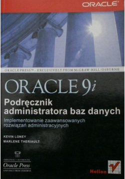 Oracle 9i przewodnik administratora baz danych