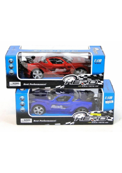 Auto sportowe R/C 4 funkcje 1:18 MIX