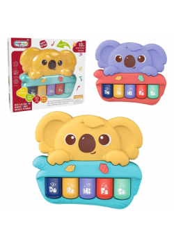 Pianinko koala na baterie MIX