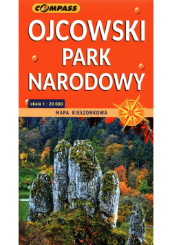 Ojcowski Park Narodowy mapa kieszonkowa 1:20 000